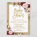 Search for pink glitter baby shower invitations Mother to be