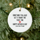 Search for first mothers day ornaments Funny