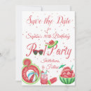 Search for watermelon save the dates Summer
