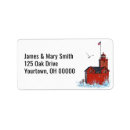 Search for beacon return address labels Nautical