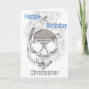 Search for scuba diving birthday cards Snorkelling