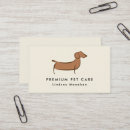 Search for dachshund dog business cards Modern