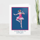 Search for goddaughter cards Ballerina