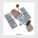 Recherche de satellites autocollants Étoiles