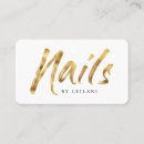 Search for manicurist business cards Typography