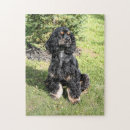 Search for cocker spaniel puzzles Black