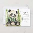 Search for bears rsvp cards Panda