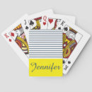 Search for geometric playing cards Stripes
