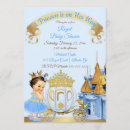 Search for princess carriage invitations Blue