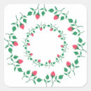 Search for floral frame stickers Circle