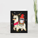 Search for alpaca christmas cards Llama