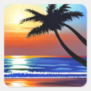 Search for palm tree silhouette stickers Tropical
