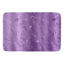 Search for purple glitter bath mats Silver
