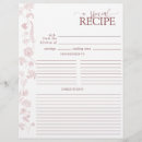 Search for pretty recipe cards Bride
