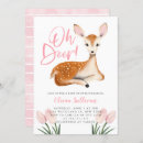 Recherche de deer baby shower fille invitations Faon
