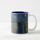 Search for starry night over the rhone mugs Stars