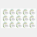 Search for circulars green stickers Watercolor