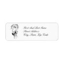Recherche de art nouveau return address labels Vintage