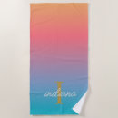 Search for orange beach towels Ombre