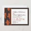 Search for maple 4x6 invitations Autumn