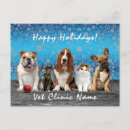 Search for dog christmas postcards Veterinarian