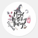 Search for halloween witchy stickers Trick or treat