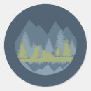 Search for wolf and mountains stickers Animal