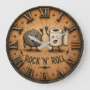 Search for rock n roll clocks Funny