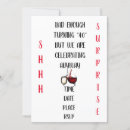 Search for humorous party invitations Surprise