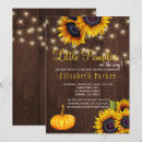 Search for rustic wood baby shower invitations Sunflowers