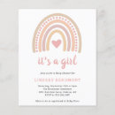 Search for boho rainbow baby girl shower invitations Cute