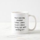 Search for checklist mugs Typography