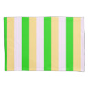 Search for vertical stripes pillowcases Green