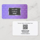 Search for optician business cards Spectacles