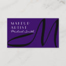 Recherche de pro business cards Monogramme