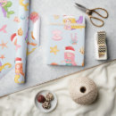 Search for cute santa wrapping paper Whimsical