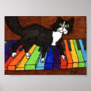 Search for tuxedo cat posters Whimsical