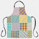 Search for textile aprons Plaid