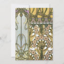 Search for mucha invitations Flowers