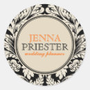 Search for black damask stickers Girly