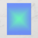 Recherche de diamants bleus cartes postales Vert