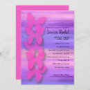 Search for butterfly bar bat mitzvah invitations Butterflies