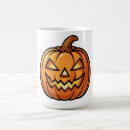 Search for carved pumpkin mugs Trick or treat