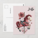 Recherche de cheval carrousel cartes postales Manège