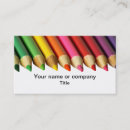 Recherche de crayon coloré cartes visite Affaires