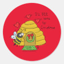 Search for christmas bees stickers Funny