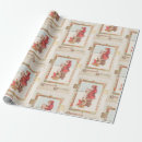 Search for classic santa wrapping paper Snow