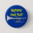 Search for customizeable birthday buttons Boy