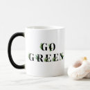Search for going green mugs Typography