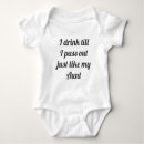 Recherche de alcoolique bébé vêtements Humour